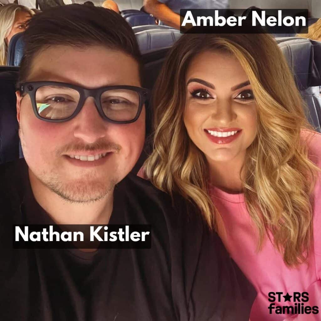 Amber Nelon with her husband Nathan Kistler.